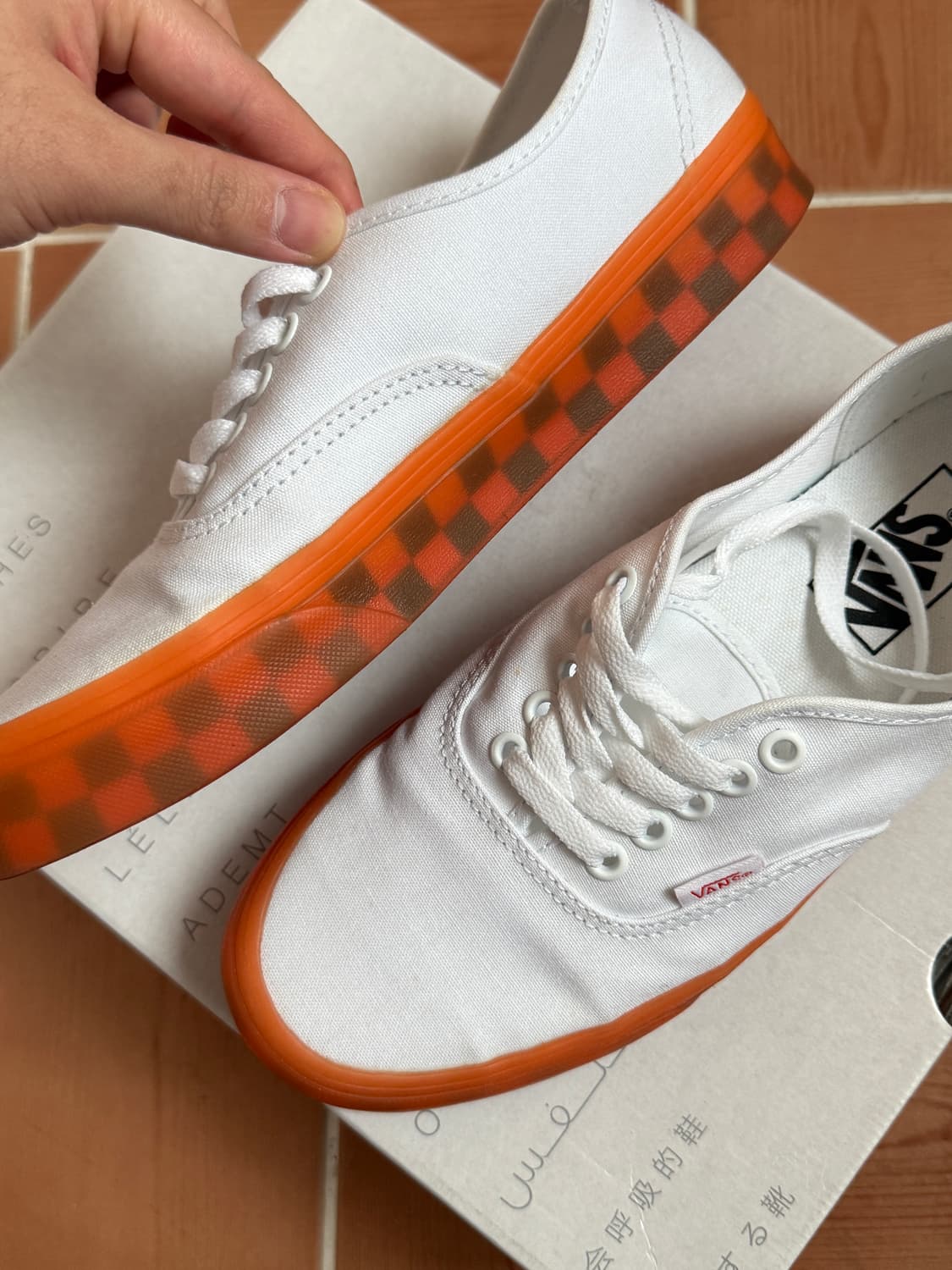 (250)반스 어센틱 화이트 트랜슬루센트 상품이미지1