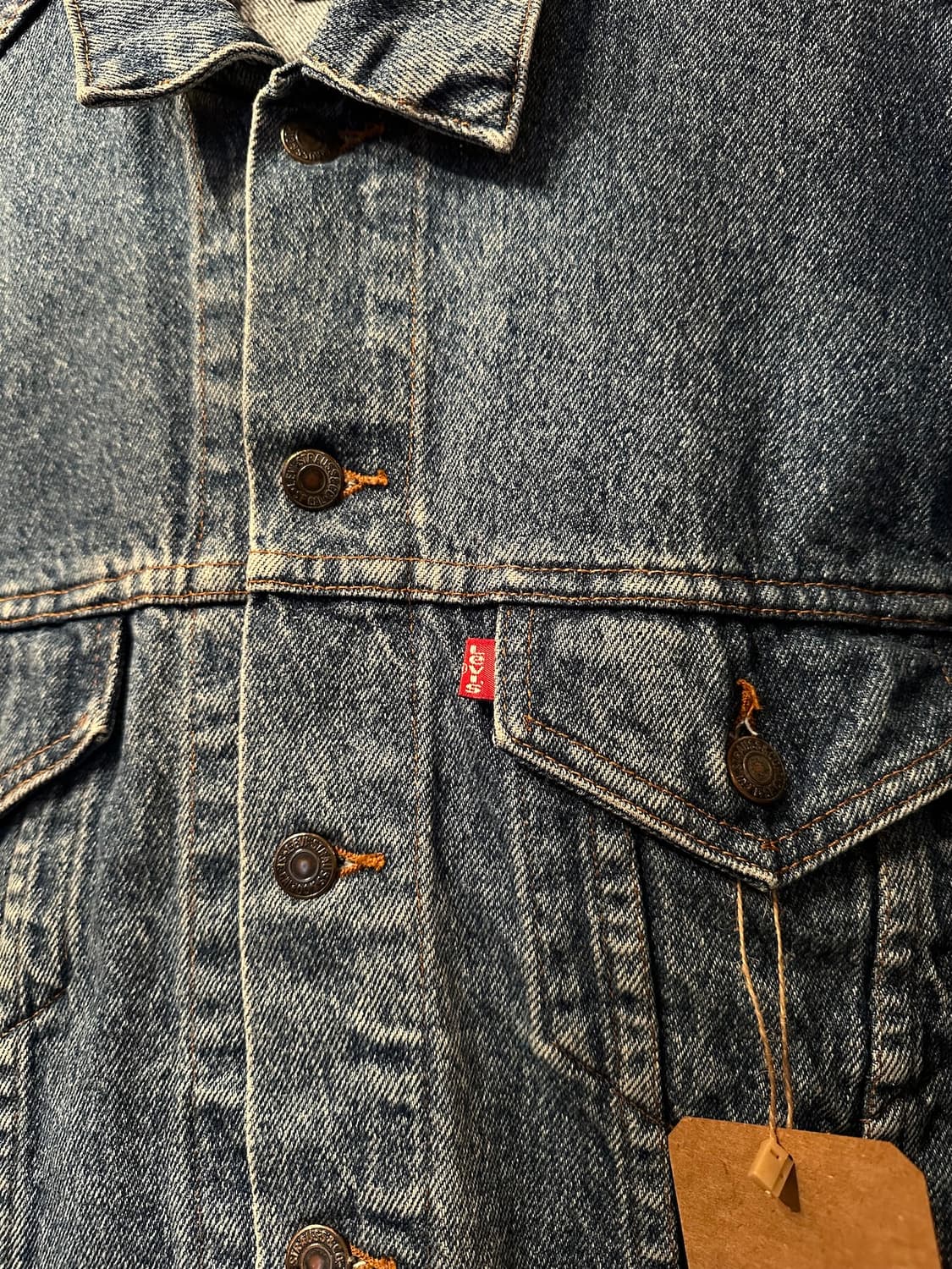 90s USA 빈티지 리바이스 70507 3세대 데님 트러커 자켓 상품이미지3