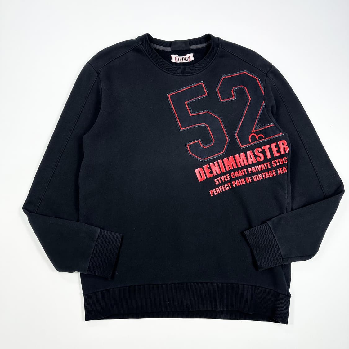 에비수 52번 프린팅 블랙 맨투맨 (L) 상품이미지2