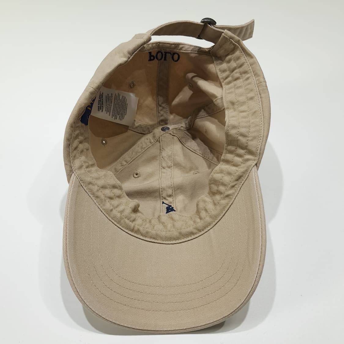 CL247 폴로 코튼 네이비포니 베이지 볼캡 모자 상품이미지7