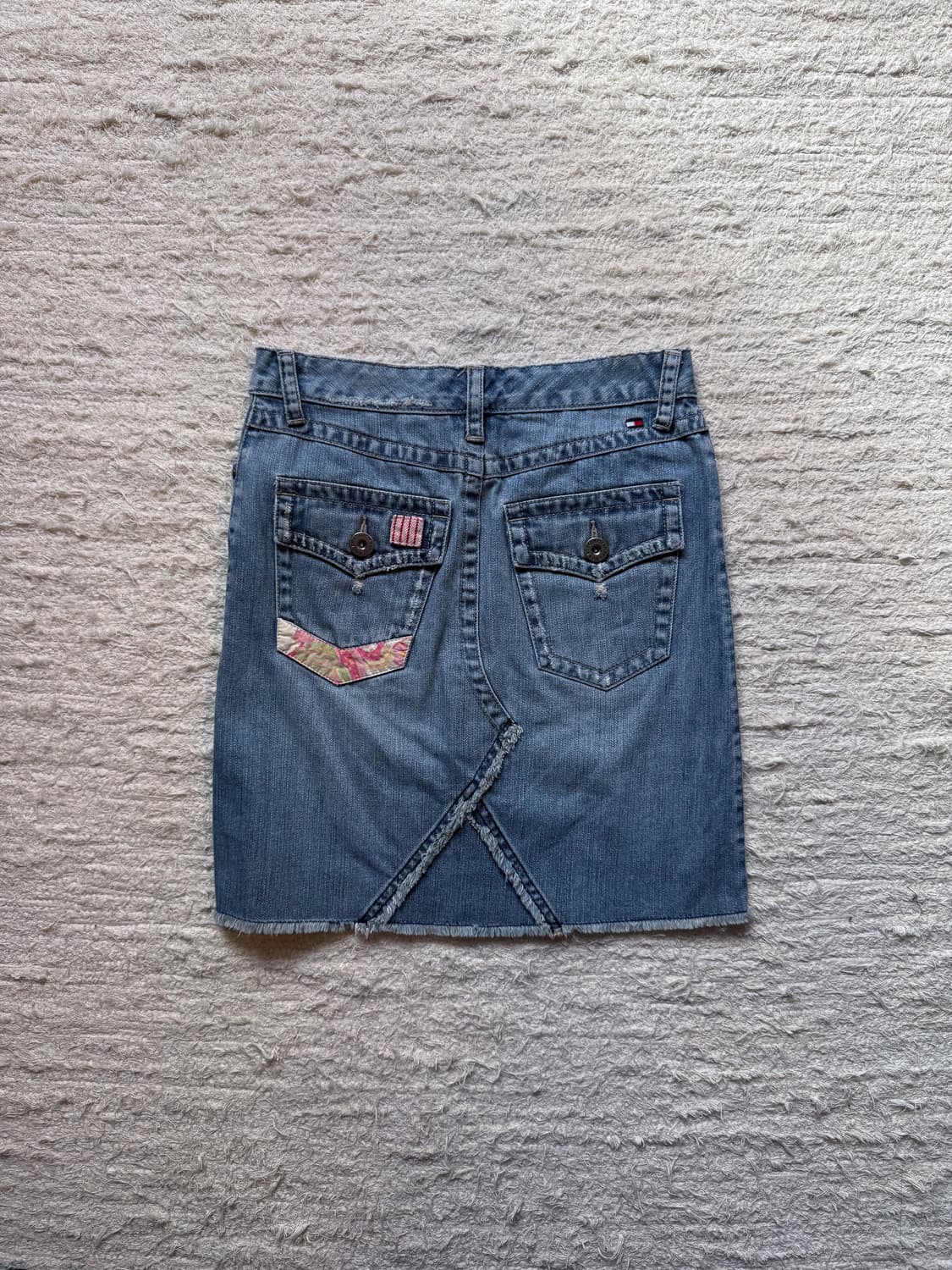 TOMMY HILFIGER Patched Denim Skirt 0283 상품이미지6