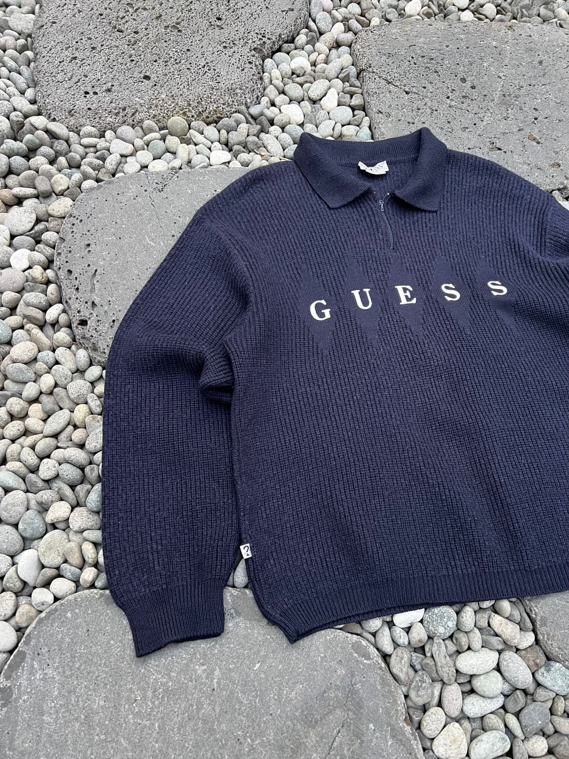 1990s GUESS HALF ZIP UP SWEATER 게스하프집업니트 상품이미지4