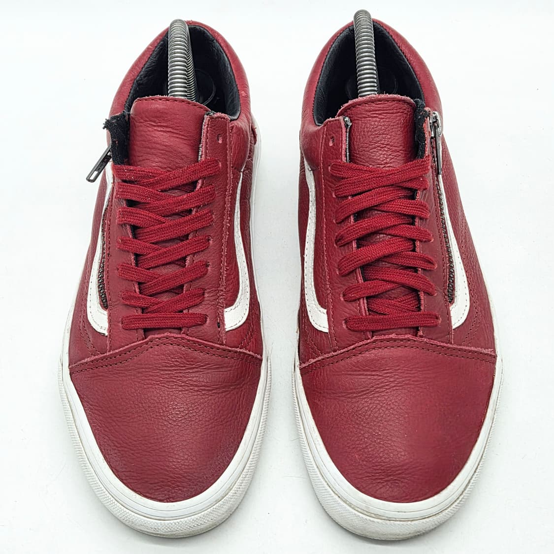 반스 올드스쿨 ZIP 레더 레드 (265) 상품이미지4