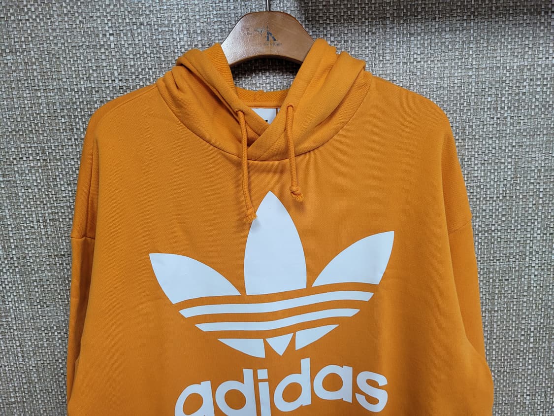 100사이즈 아디다스 빅로고 후드티 오버핏 상품이미지2