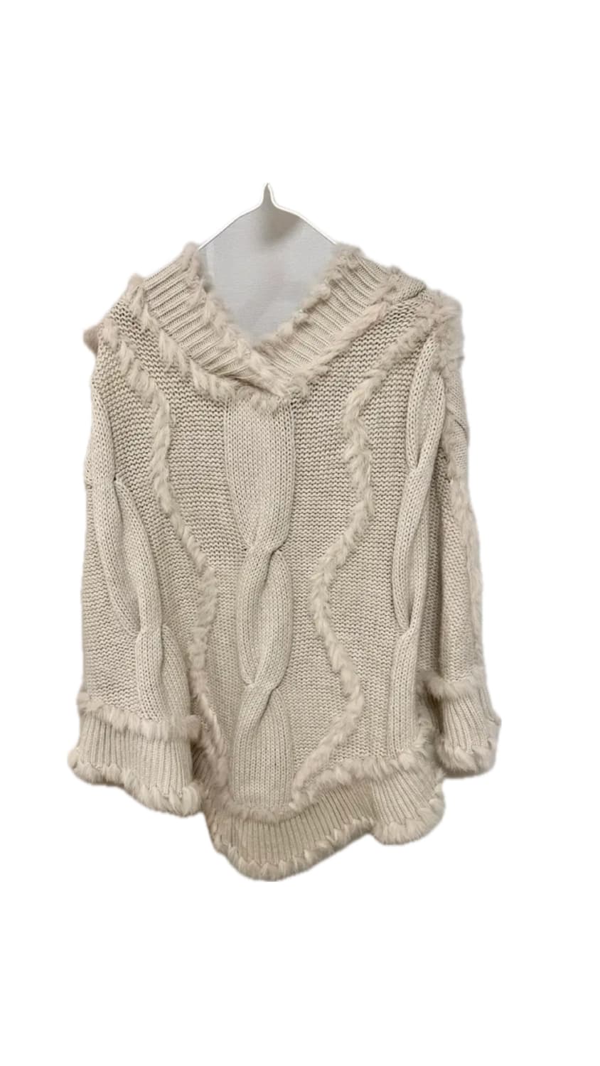 빈티지 털 케이프 모리걸  상품이미지1