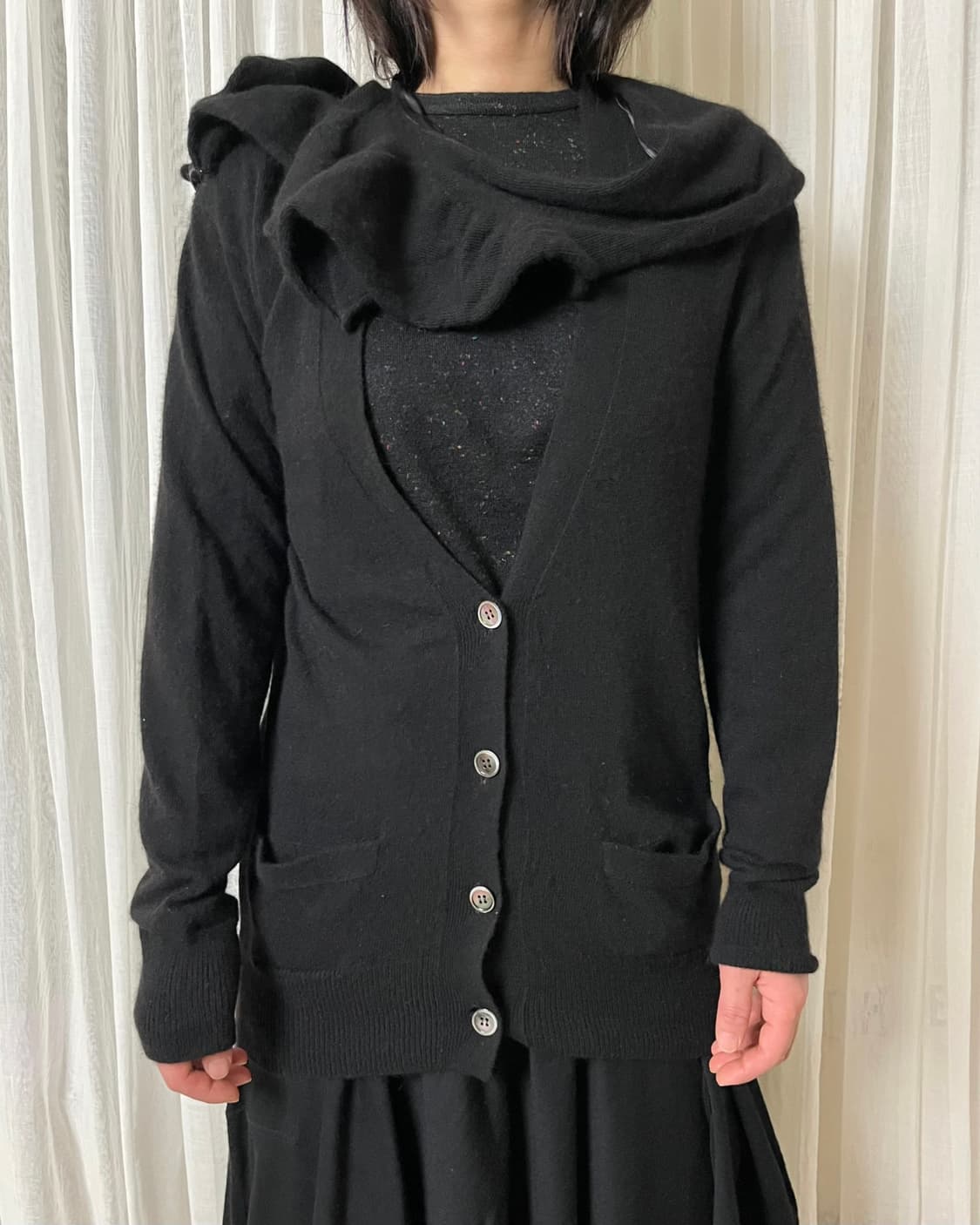 사카이 머플러 가디건 sacai 꼼데가르송 상품이미지9