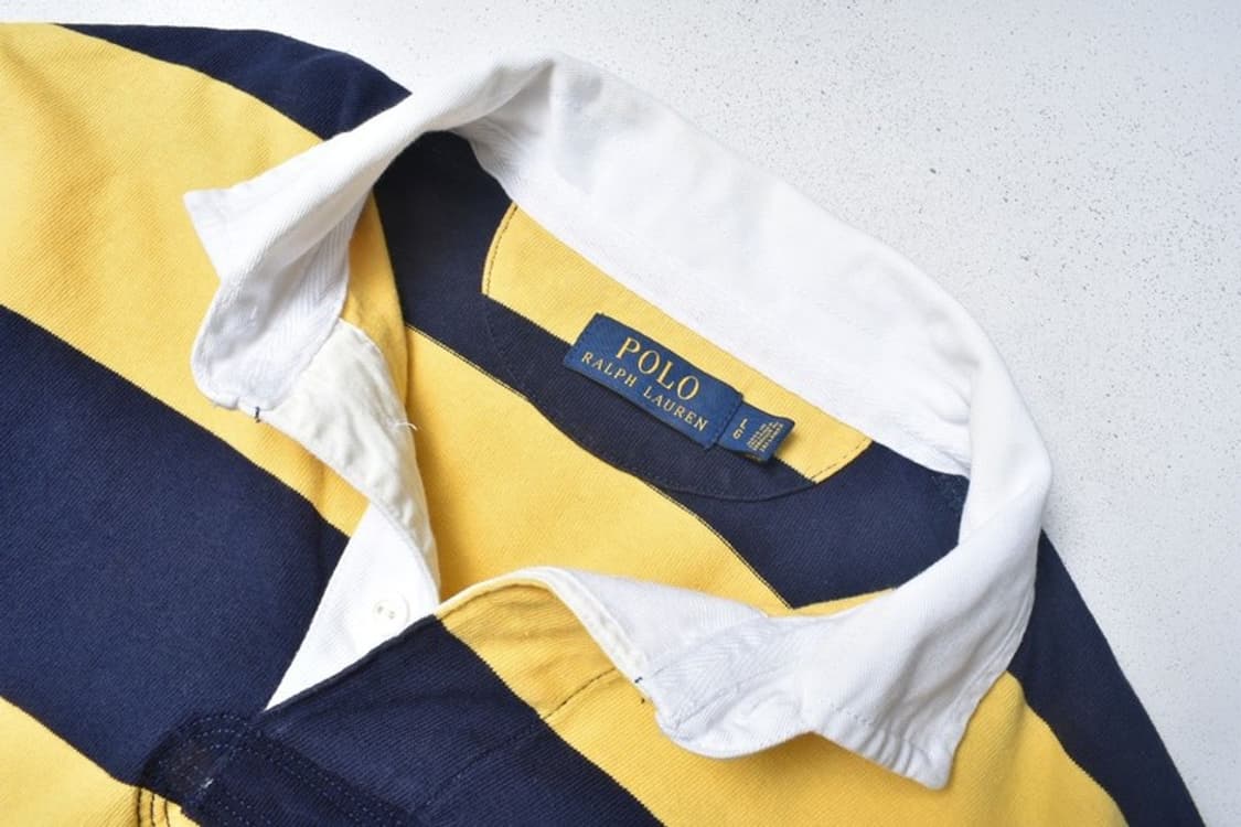 폴로 랄프로렌 스트라이프 럭비셔츠 L N0884 상품이미지7