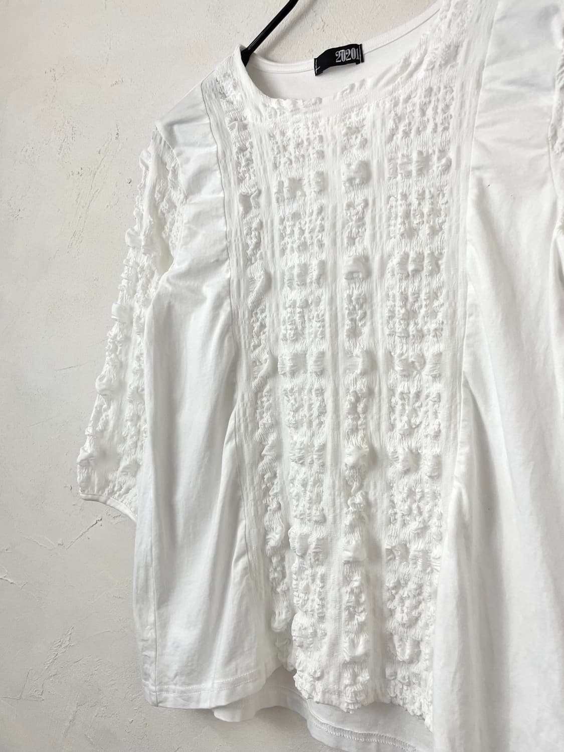 20201 플리츠 믹스 탑 상품이미지2