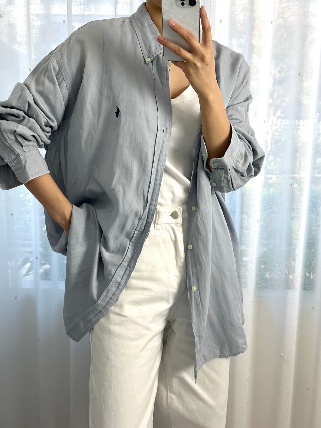 폴로랄프로렌 린넨셔츠 상품이미지2