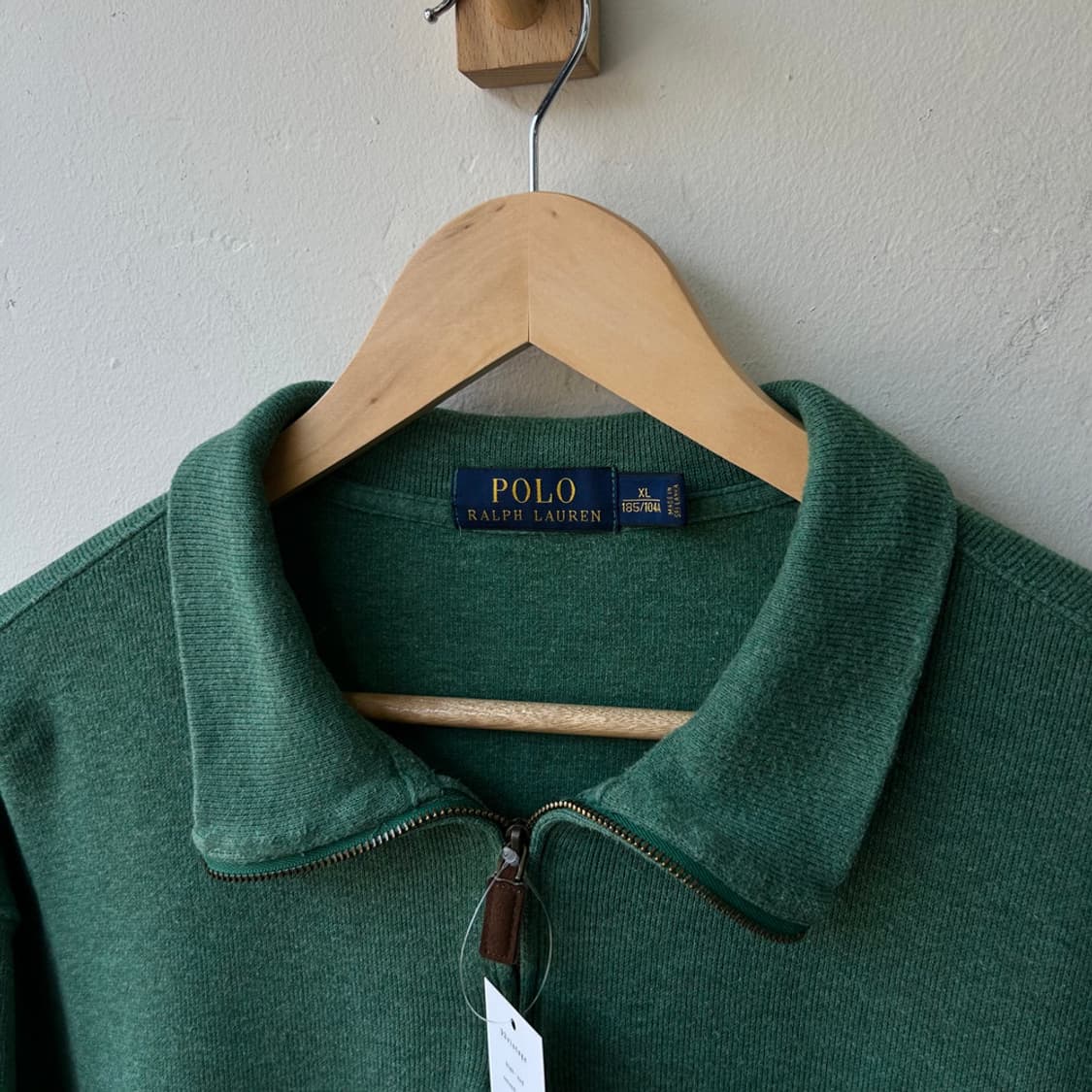 16809 - 폴로 랄프로렌 그린 반집업 니트 상품이미지3