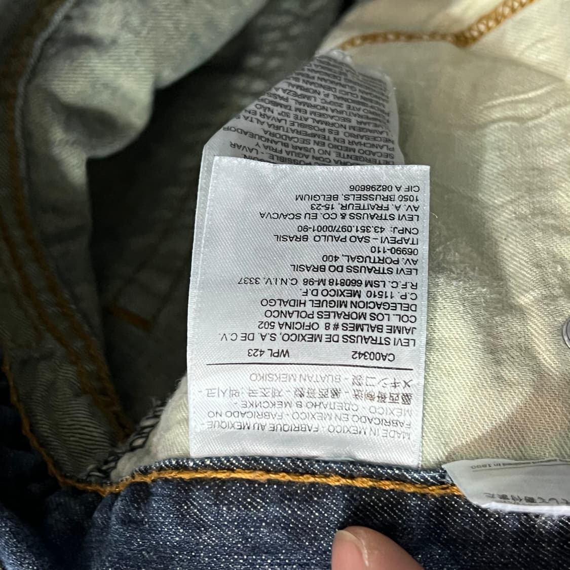  리바이스 527 데님 팬츠 y14499 상품이미지6