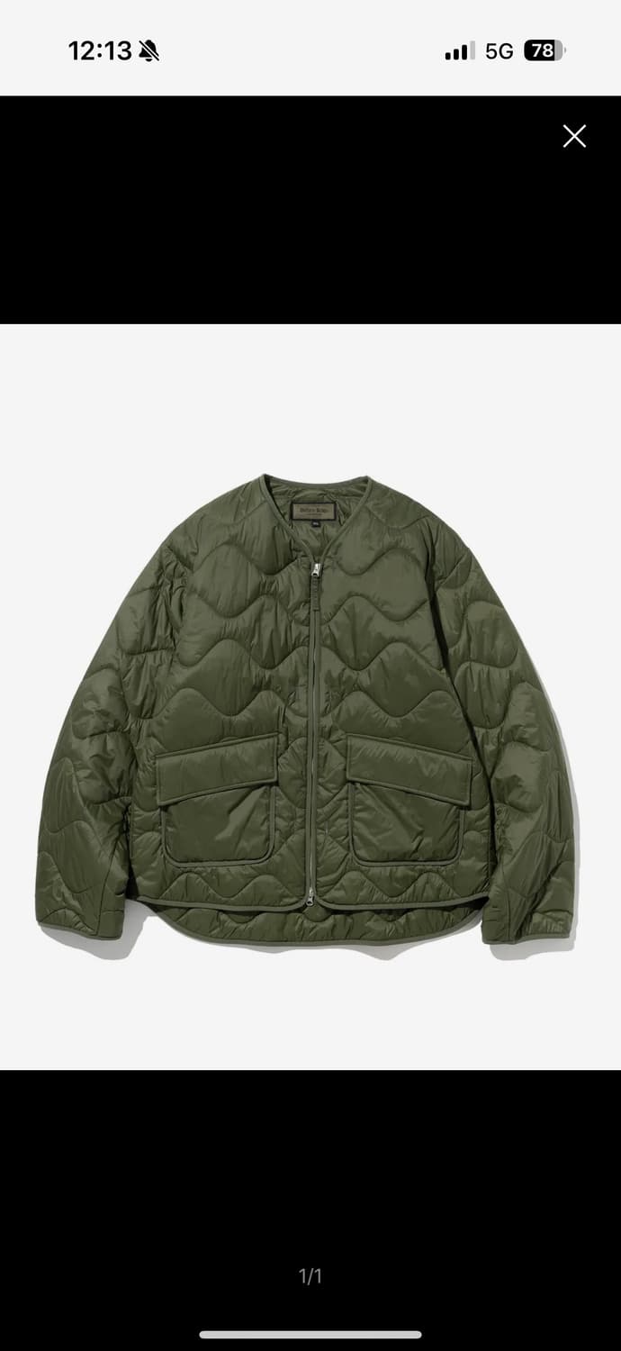 유니폼브릿지 m65 피쉬테일 자켓 L + 퀼팅라이너 자켓(내피) L 상품이미지3