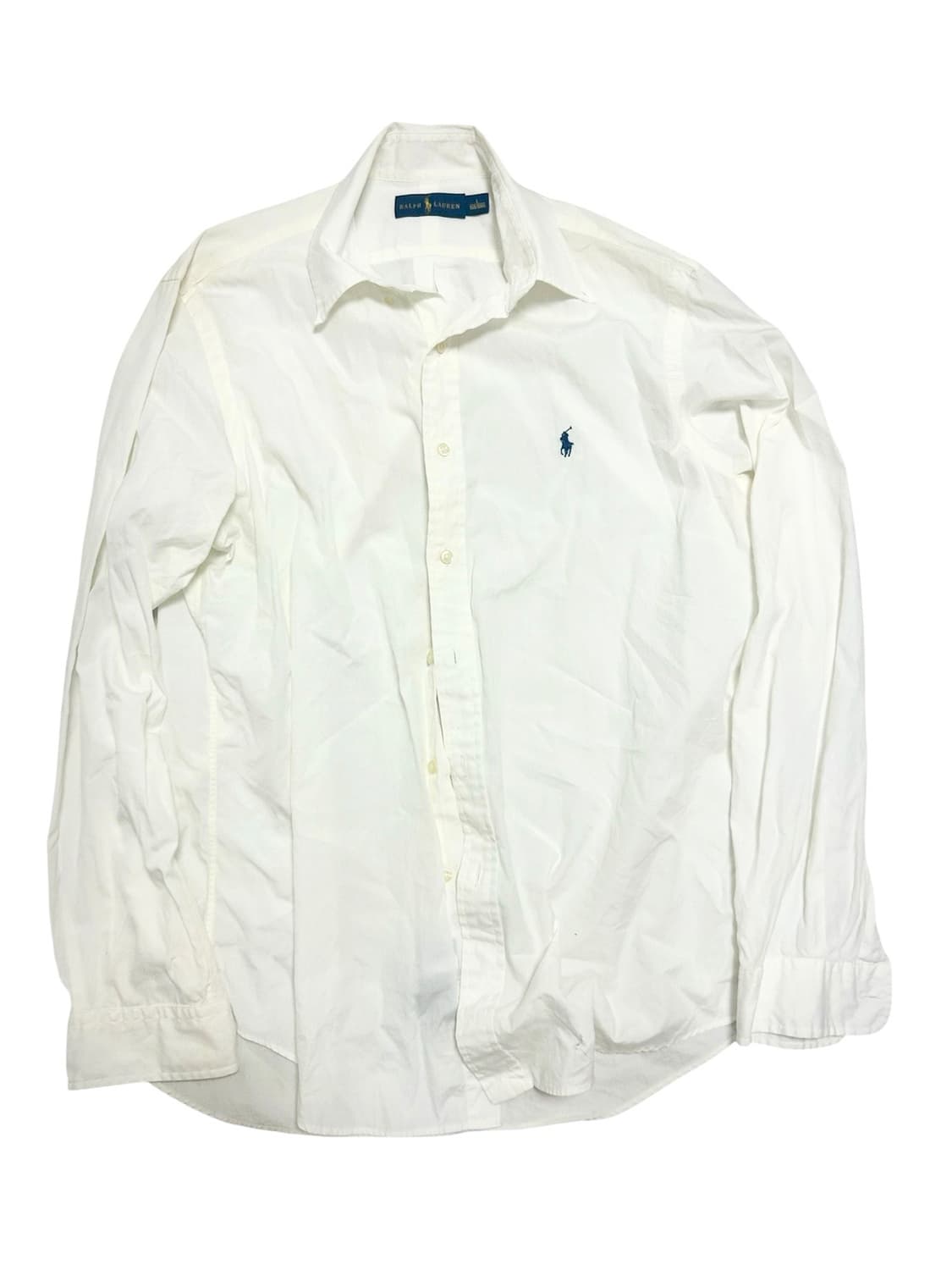 폴로 랄프로렌 화이트 버튼다운 셔츠 (클래식핏) 상품이미지1