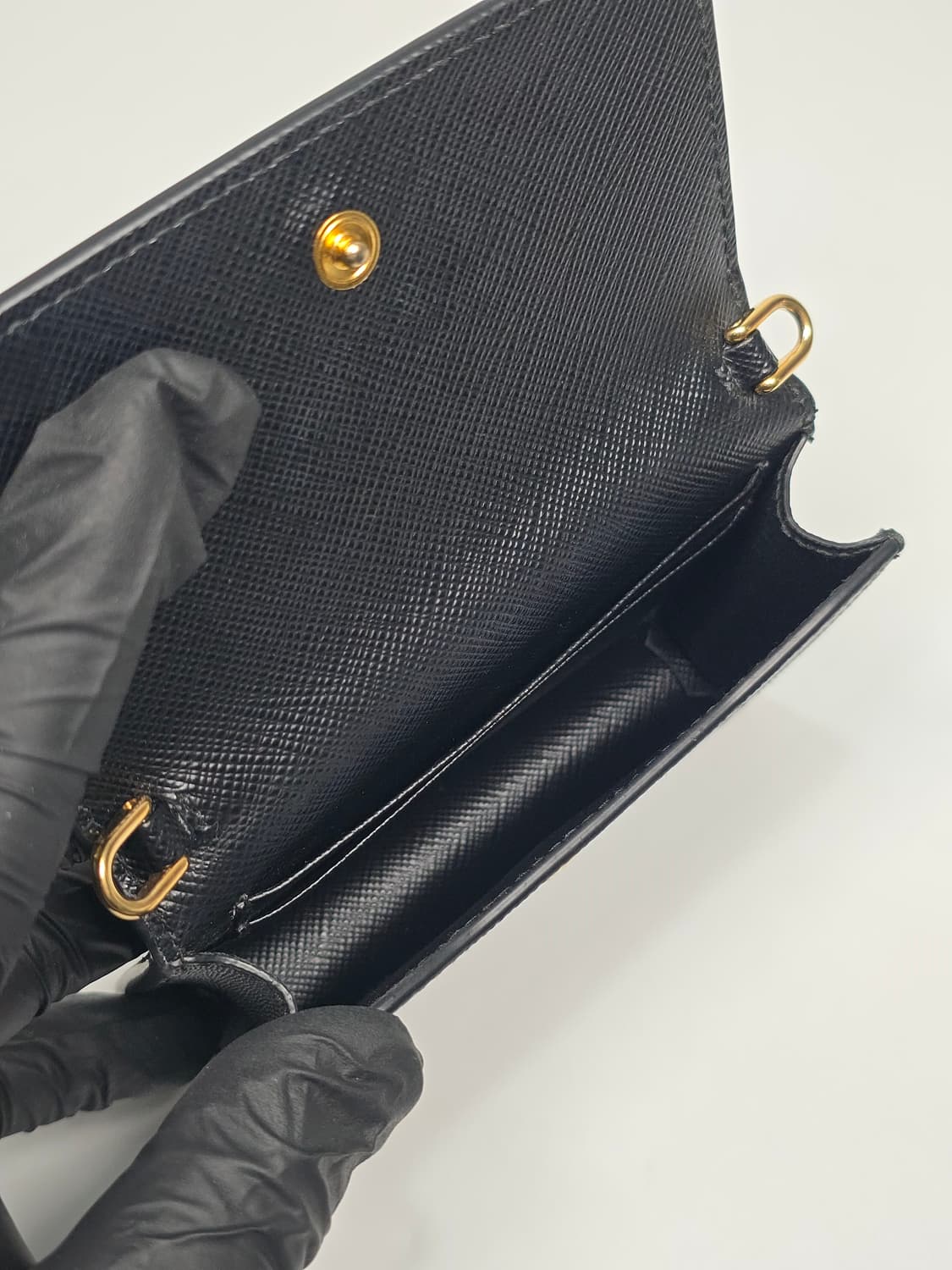 프라다 사피아노 체인 카드지갑 상품이미지9