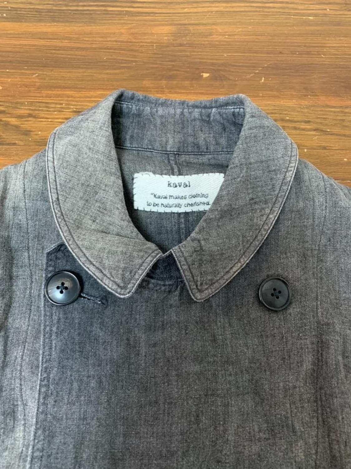 Kaval LINEN PAINTER COAT 상품이미지4