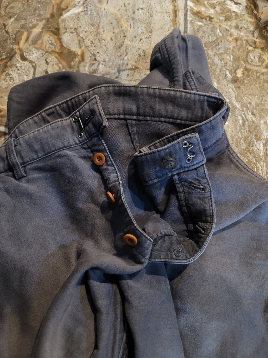 비즈빔 다크그레이 몰스킨 프렌치 워크팬츠  상품이미지3