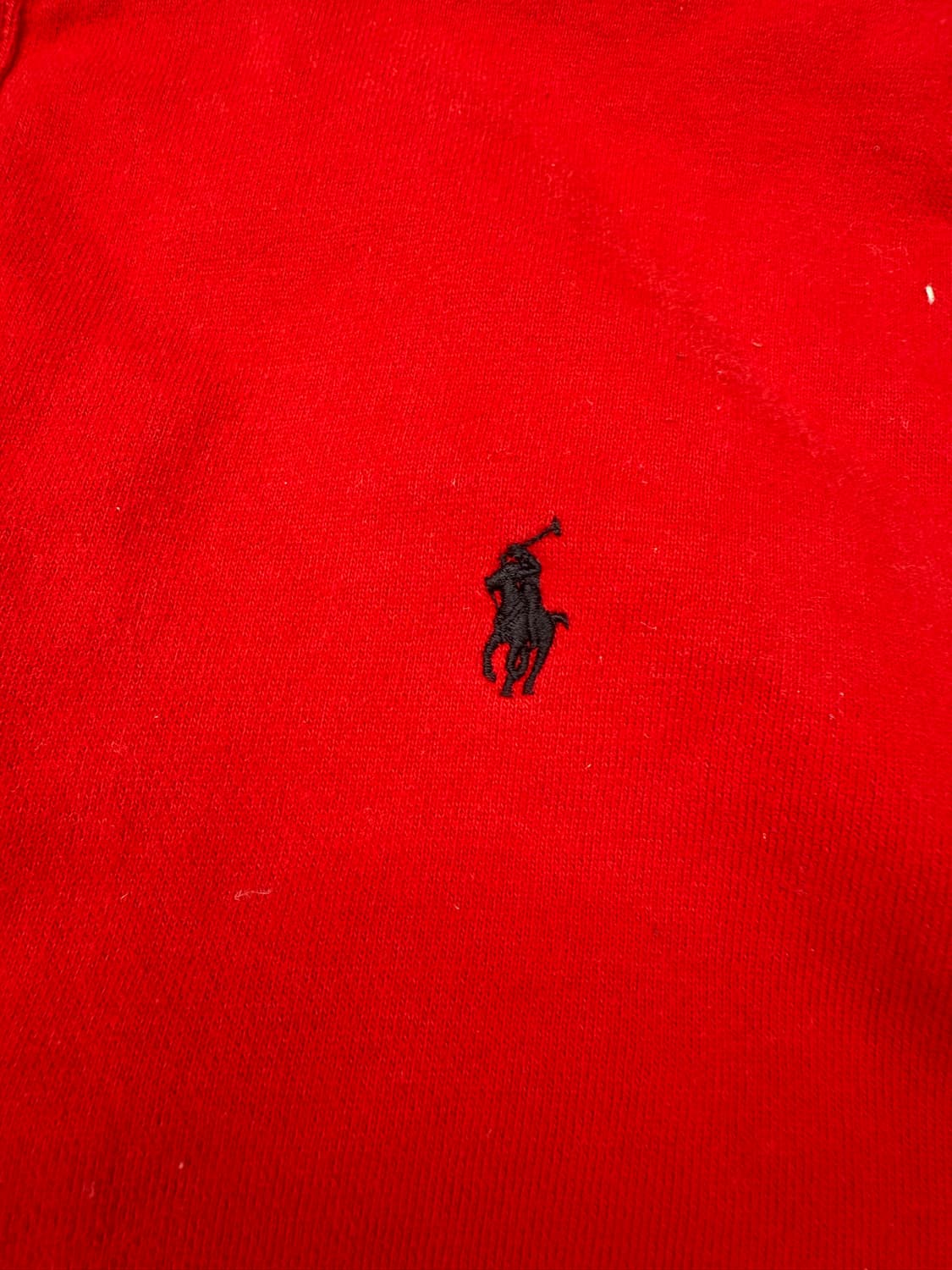 폴로 랄프로렌 레드 맨투맨 티셔츠 상품이미지2
