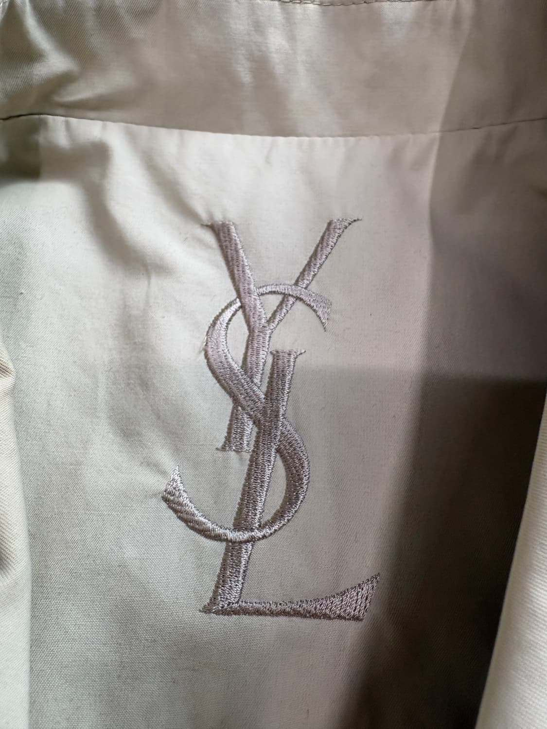 90s YSL 입생로랑 아카이브 미니멀 블루종 자켓 4365 상품이미지5