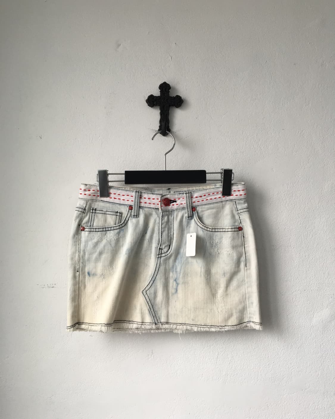 Back pocket point mini skirt 상품이미지3