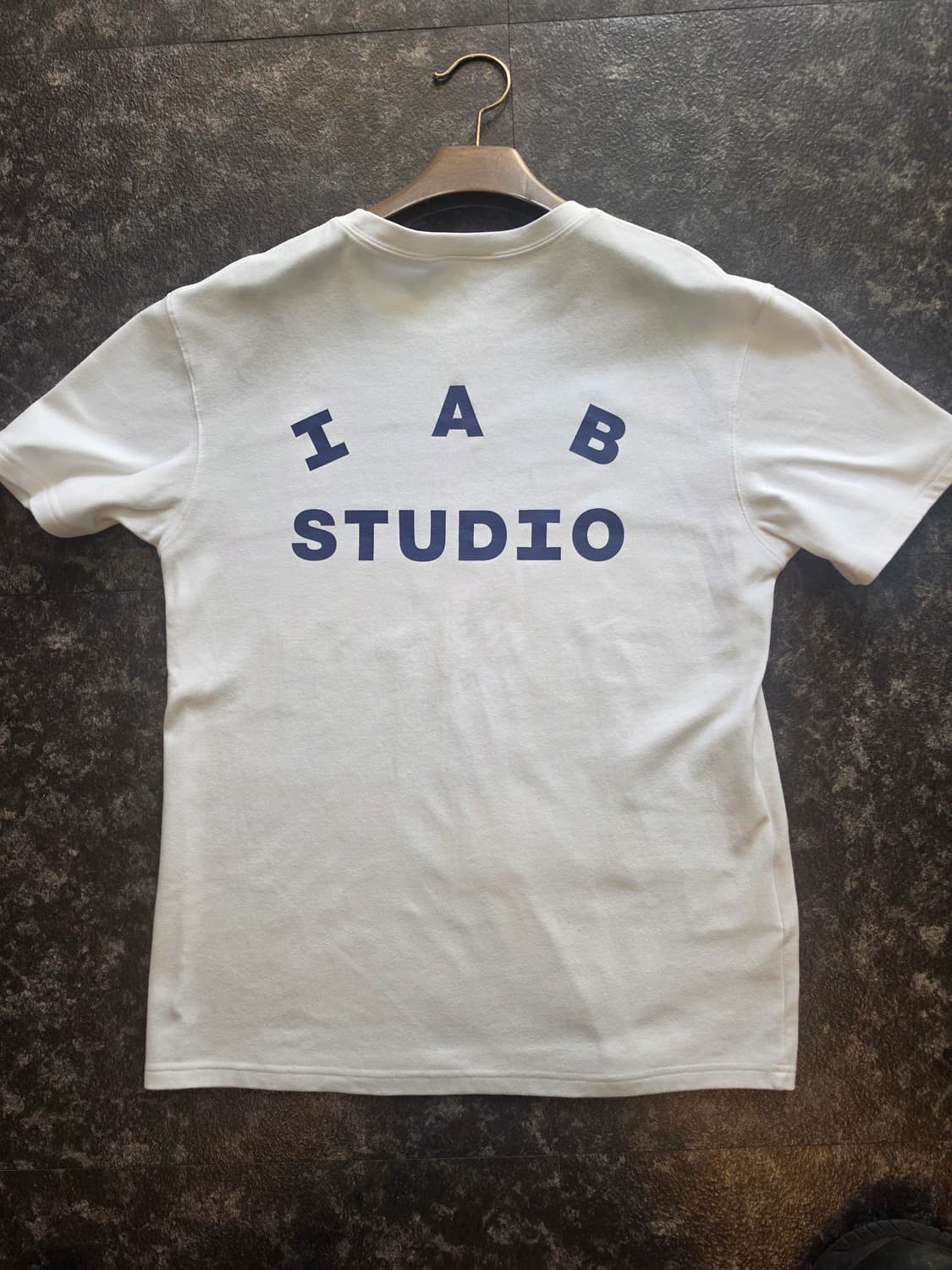 #아이앱스튜디오 티셔츠 화이트+파란글씨(M) 상품이미지6