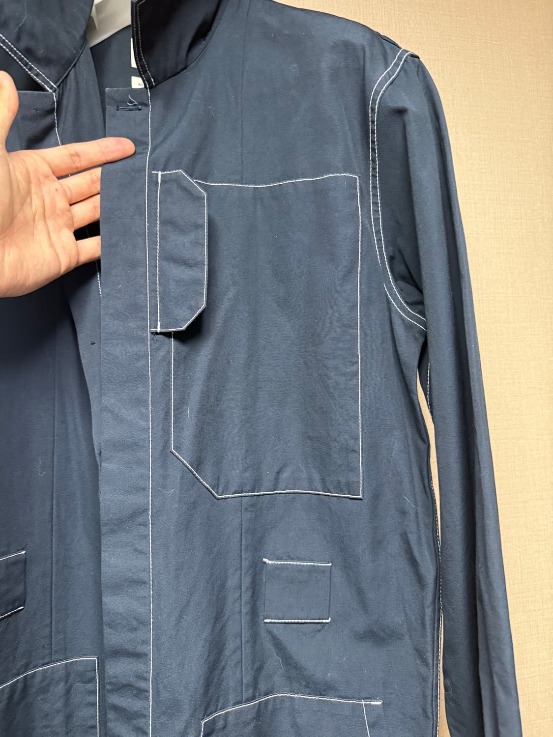 이얼즈어고 점프수트  네이비 L사이즈  상품이미지2