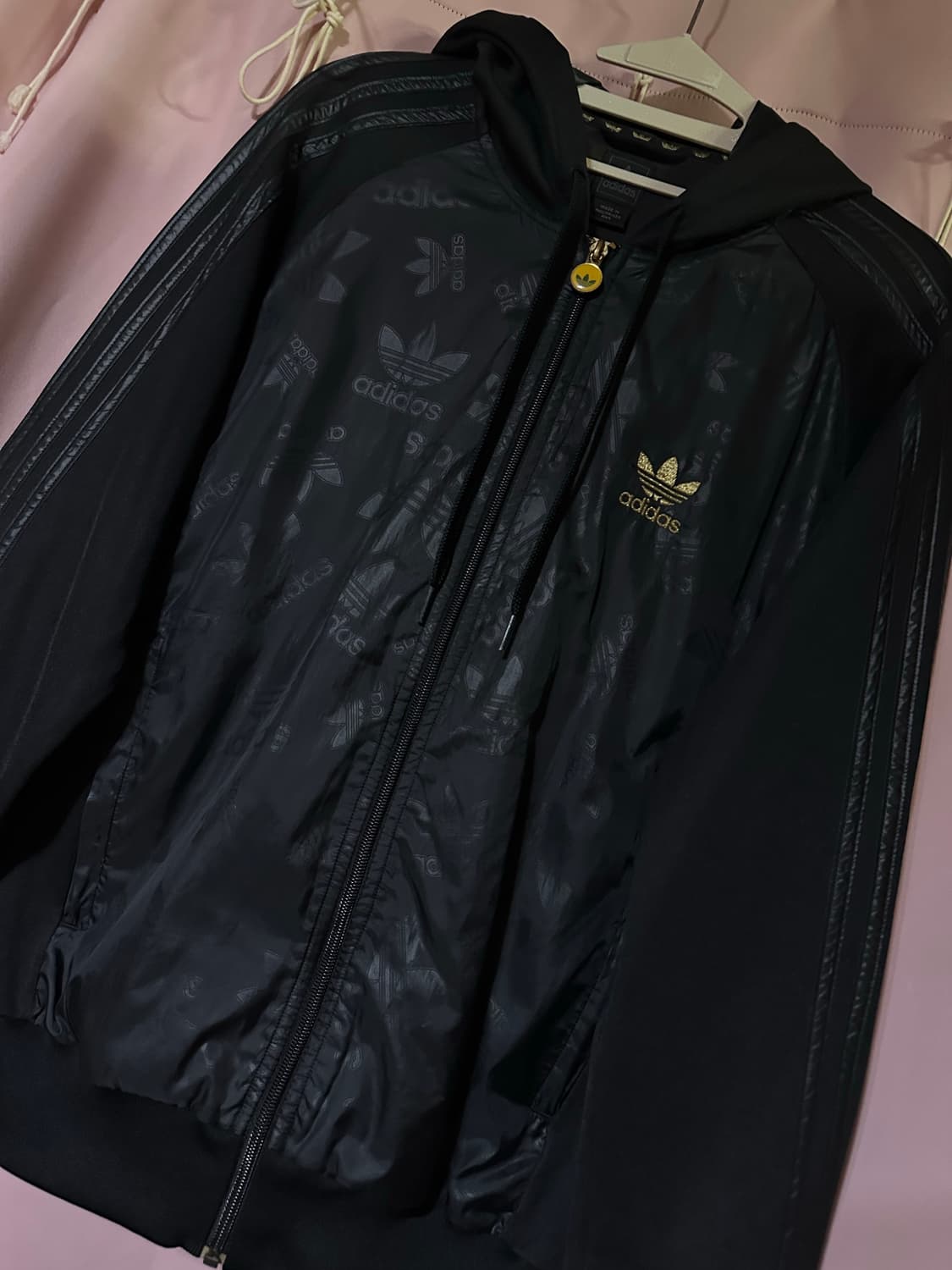 아디다스 후드집업 아디다스 올블랙 파이어버드 트랙탑 아디다스대장 올드스쿨 상품이미지2