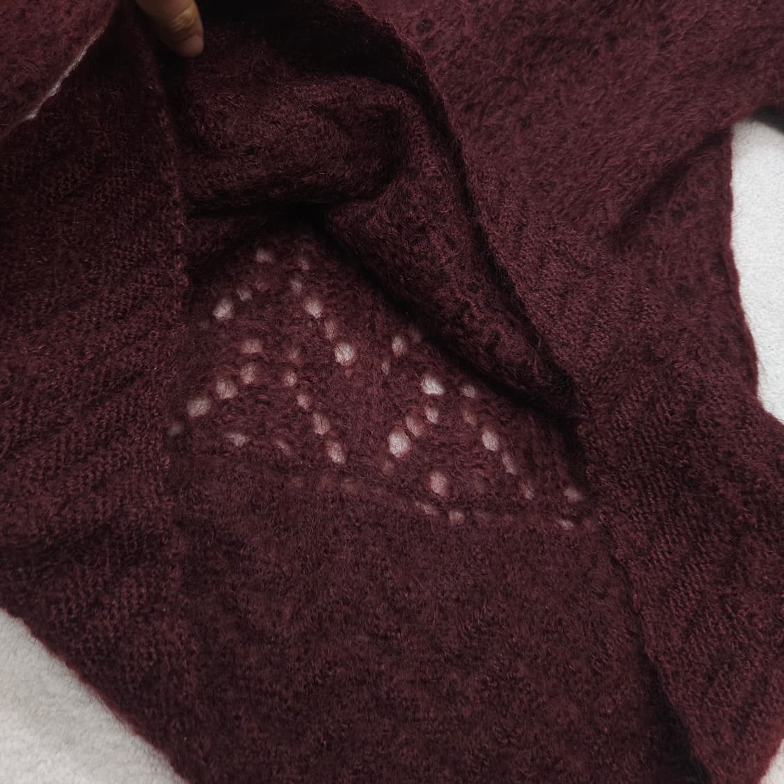 90s 빈티지 모헤어 니트 상품이미지5