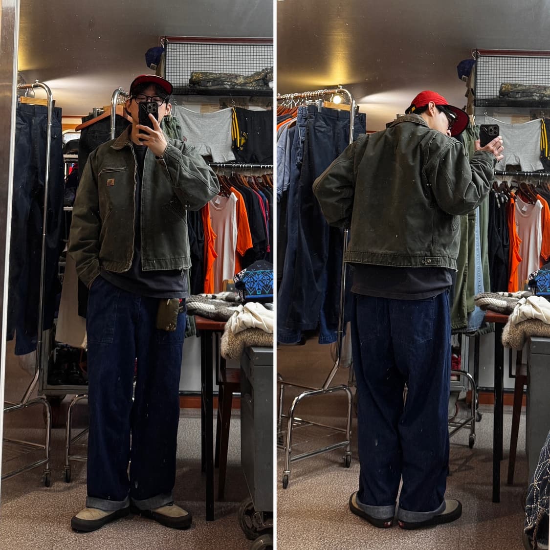 Vintage Carhartt Detroit J97 Mos  상품이미지2