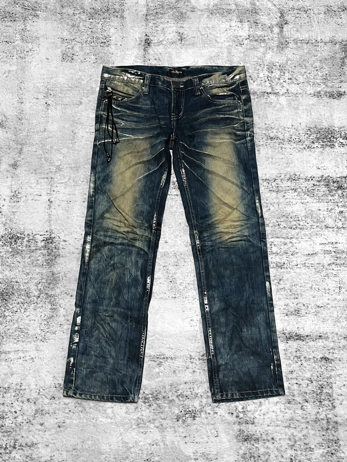 (maraxia) y2k punk detailed denim  상품이미지5