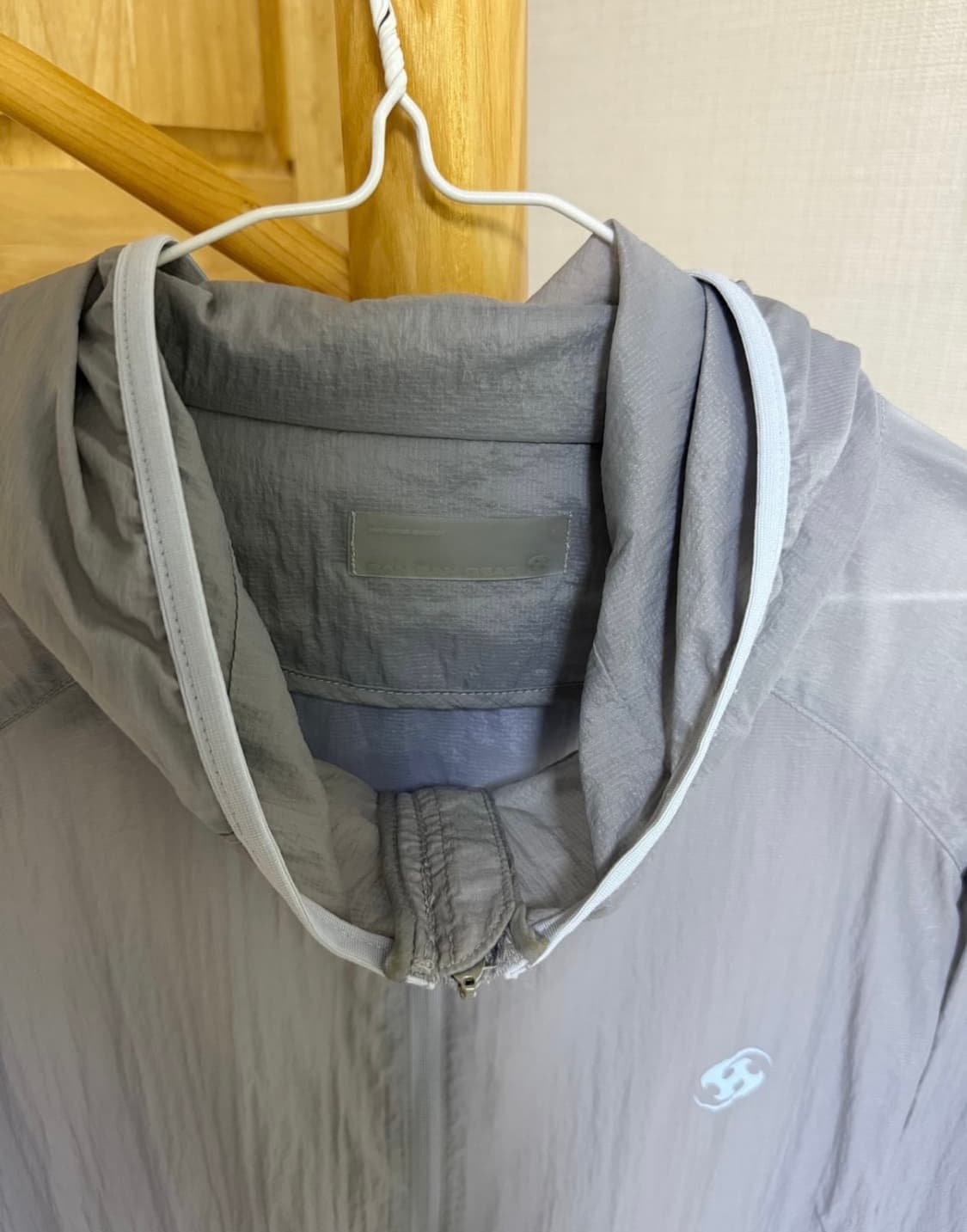 산산기어 에어 대쉬 자켓 라이트 그레이 24SS 상품이미지2