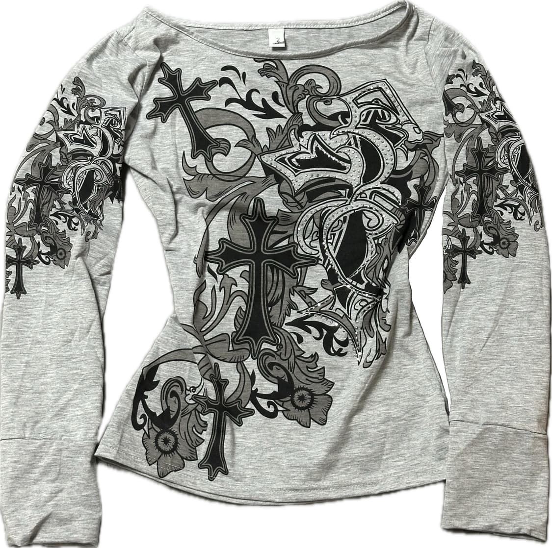 펑크 y2k 롱슬리브 상품이미지1