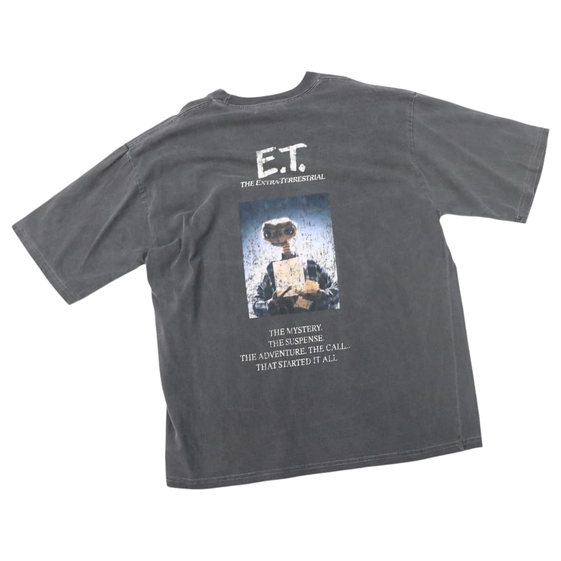 MONO-MART 모노마트 X E.T. 콜라보 빈티지 워싱 반팔티셔츠 상품이미지1