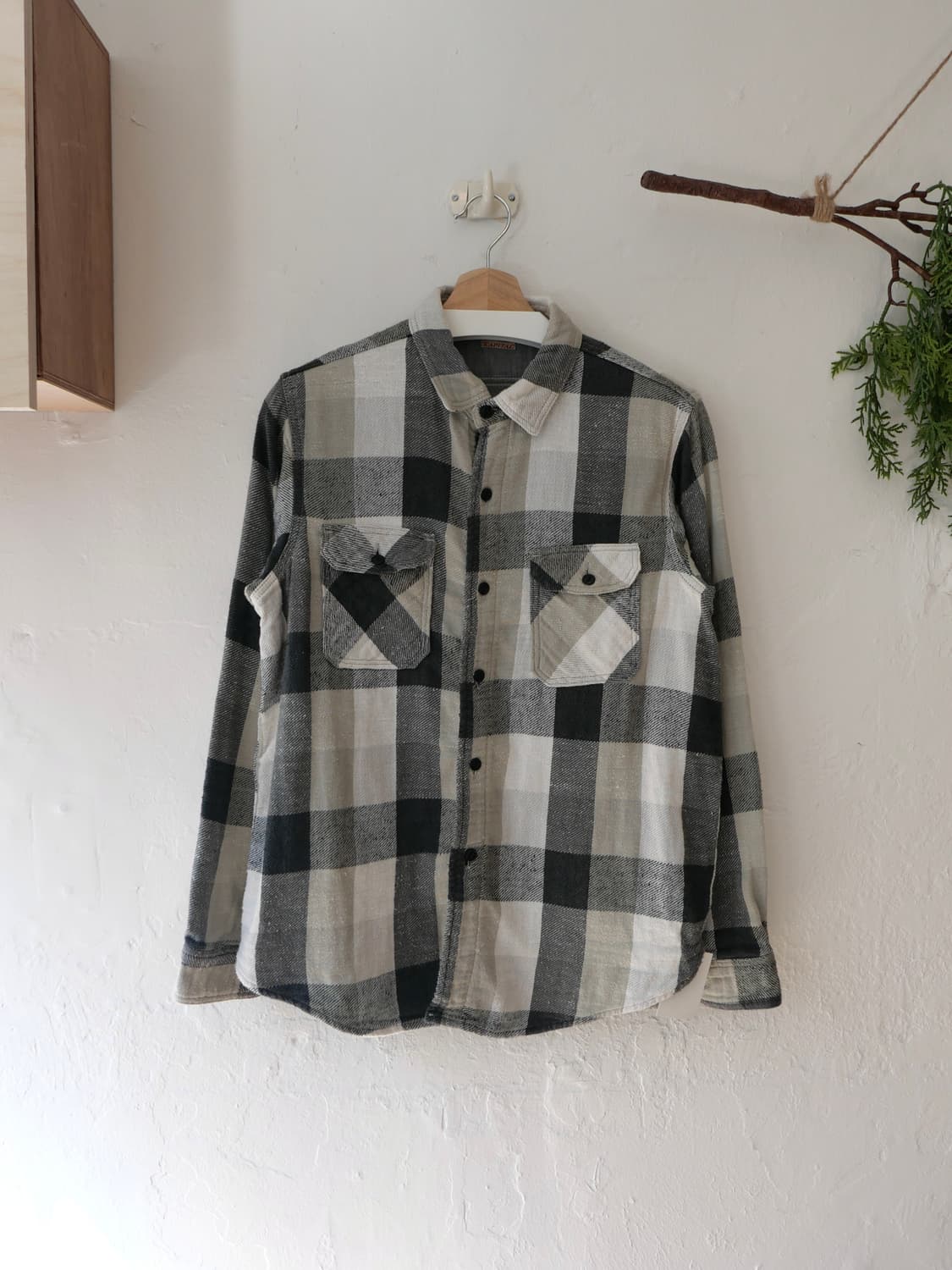 캐피탈 체크 셔츠 상품이미지1