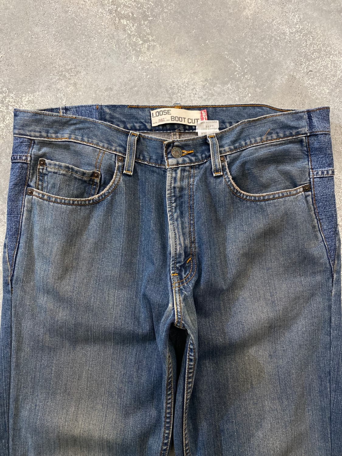 [36] 00s Levi's 567 리바이스 루즈핏 데님팬츠 상품이미지2