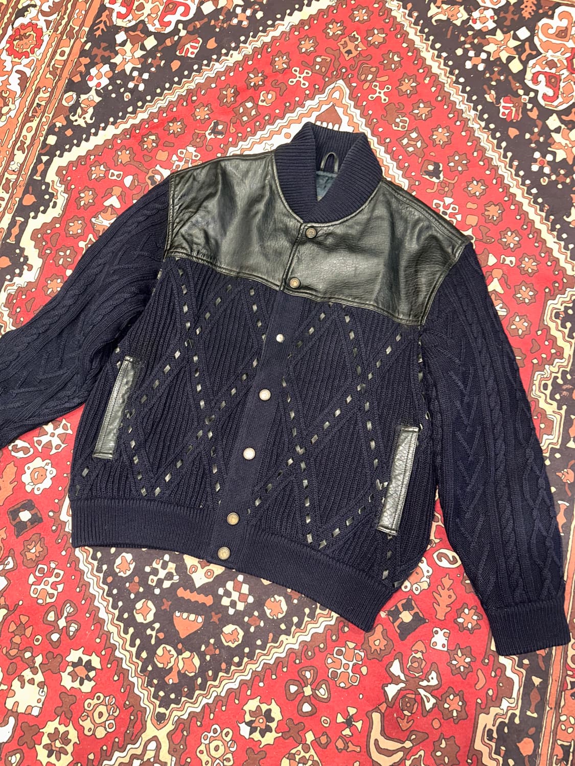 ( XL ) 빈티지자켓 빈티지가죽 워크웨어 아메카지 밀리터리 상품이미지5