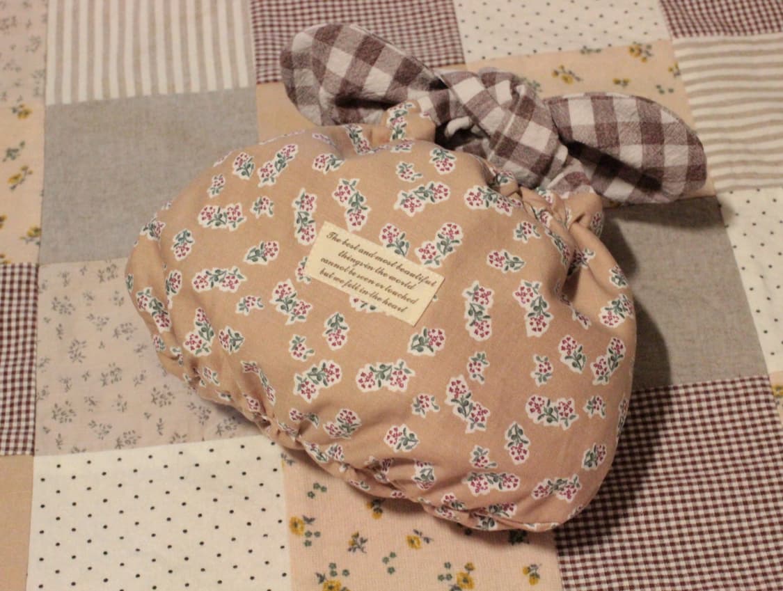 핸드메이드 리본 밴딩 파우치 상품이미지1