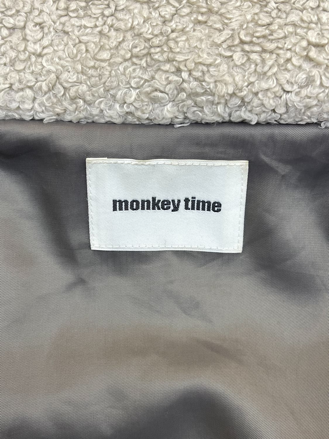 몽키타임 보아 크롭 트러커 자켓 상품이미지6