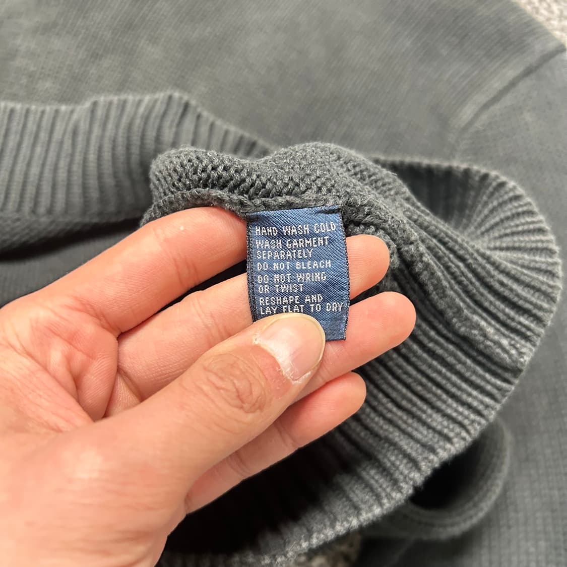 폴로(POLO RalphLauren)블랙 브이넥 니트 상품이미지5