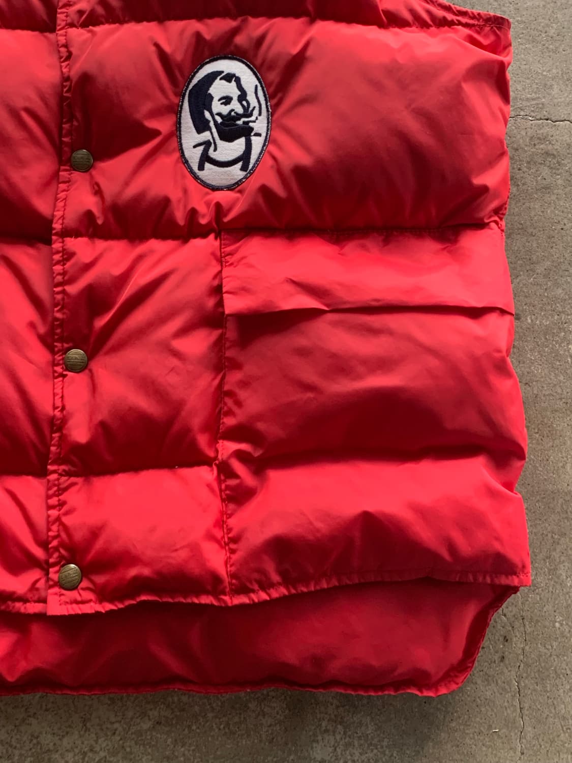 80-90s 엘엘빈 트레일 모델 다운 베스트 상품이미지5