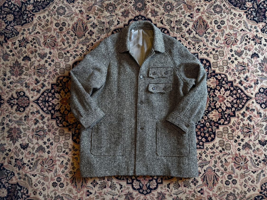 OHI 도네갈트위드 헤링본 코트 남성100 상품이미지1