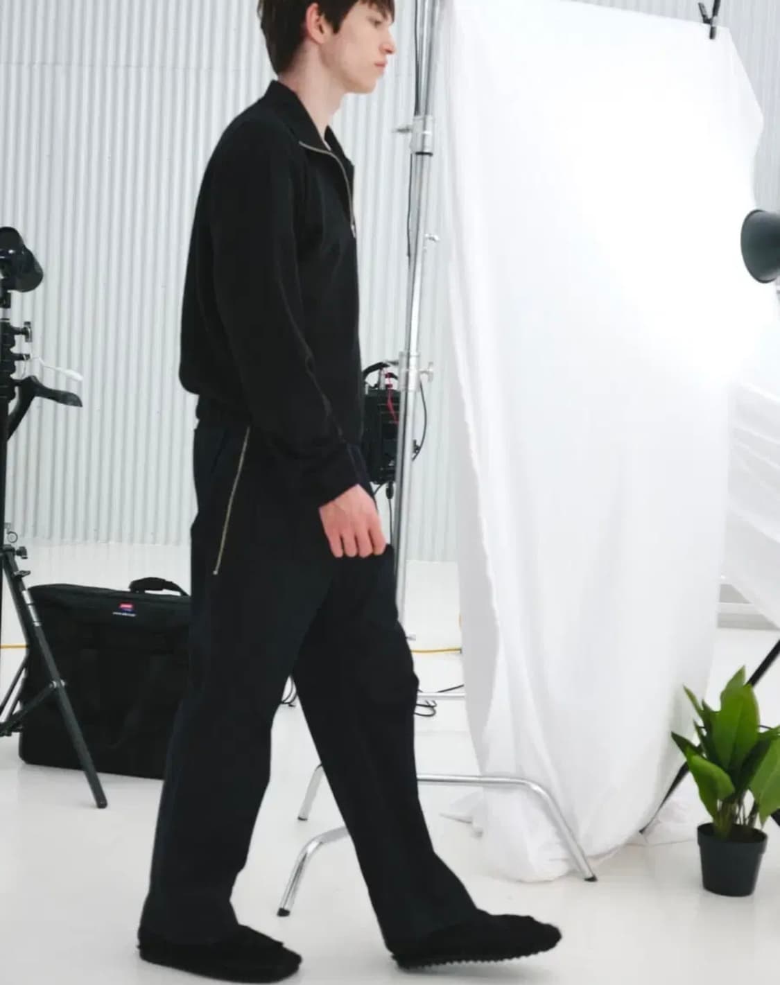 [48] aieul fipp trousers navy 상품이미지4