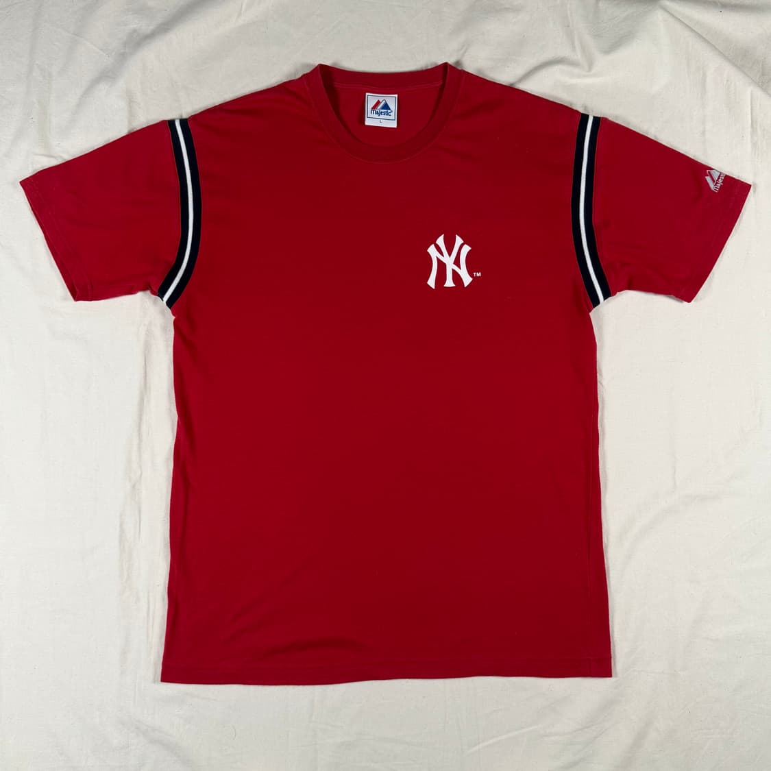 마제스틱 MLB 뉴욕 양키즈 반팔 티셔츠 반팔티 상품이미지1