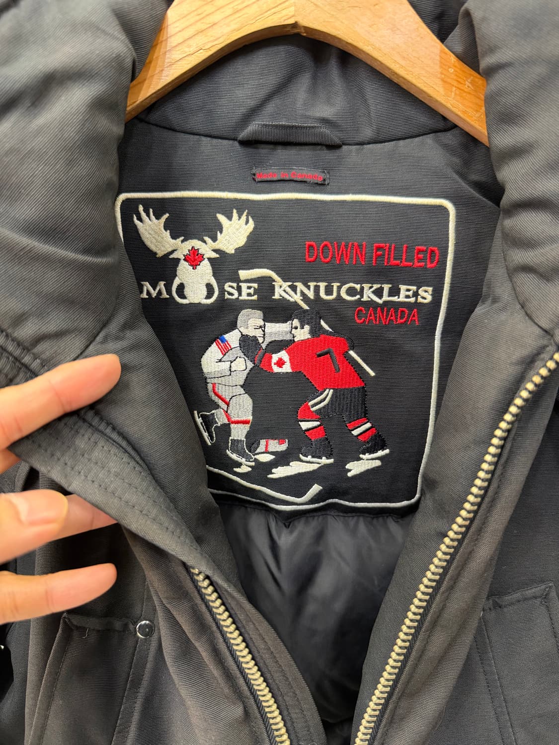 매장판정품) 무스너클 남성 패딩 M 상품이미지7