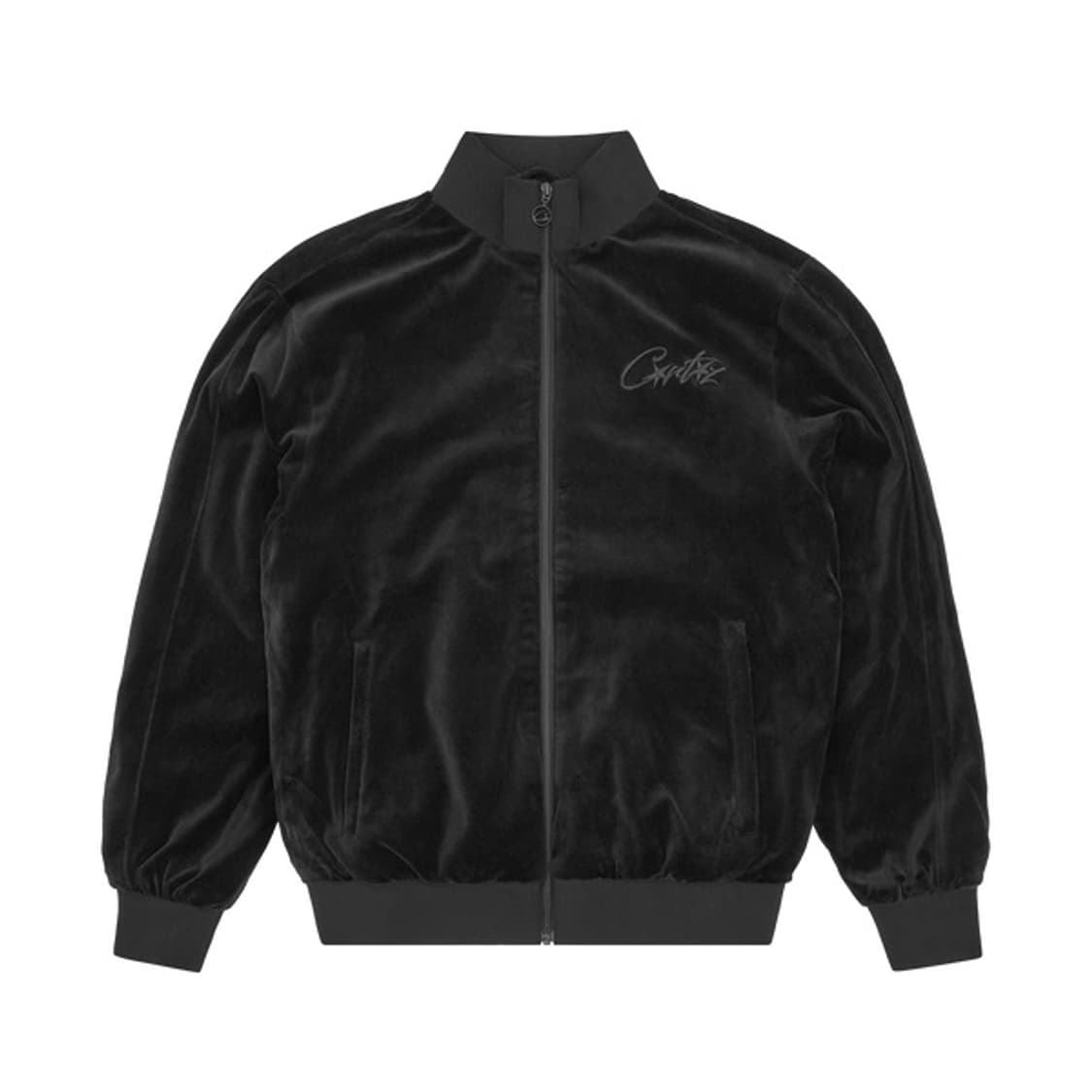 Corteiz  VVS Velour Jacket Triple Black  상품이미지2
