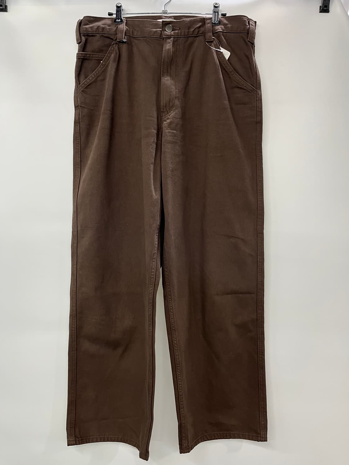 유니클로U 와이드핏 컬러진 브라운 32사이즈 상품이미지1