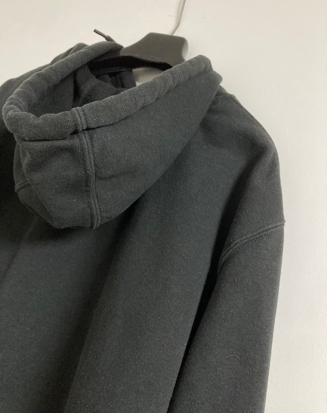 칼하트 빈티지 블랙 루즈핏 기모 후드 상품이미지7