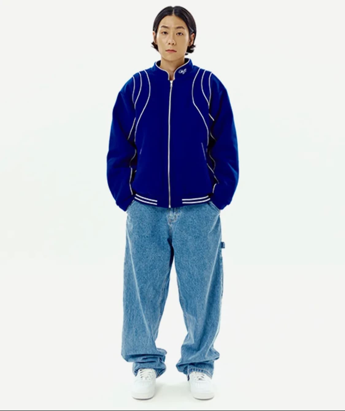 위켄더스 wavy pipe wool jacket[XL] 상품이미지3