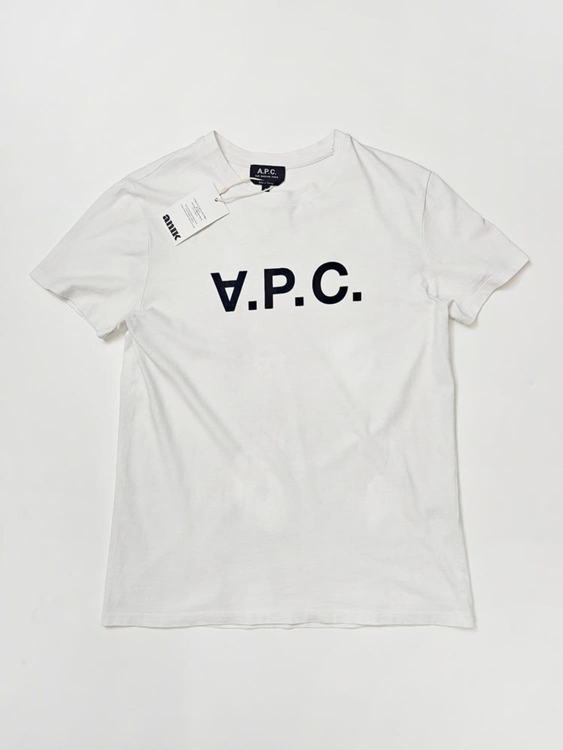 아페쎄 APC 로고 반팔 티셔츠 PN4074 상품이미지1