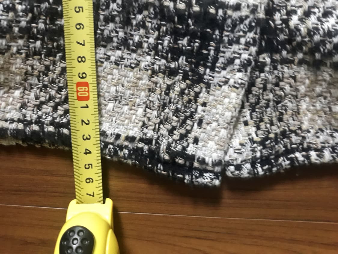 자라 더블푀켓 트위드 자켓(us xs) 상품이미지6