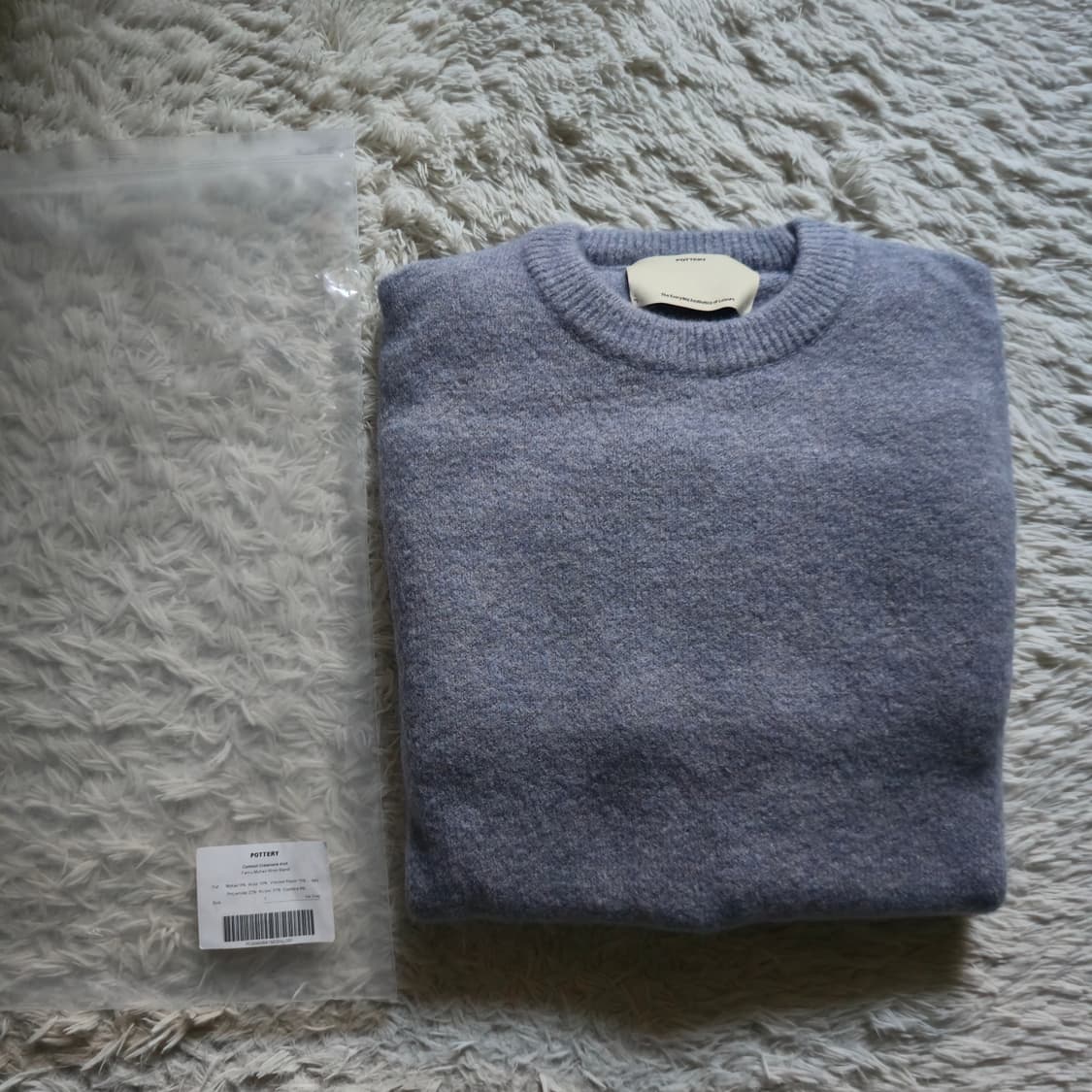 포터리 컴포트 크루넥니트 새제품  1사이즈 상품이미지2